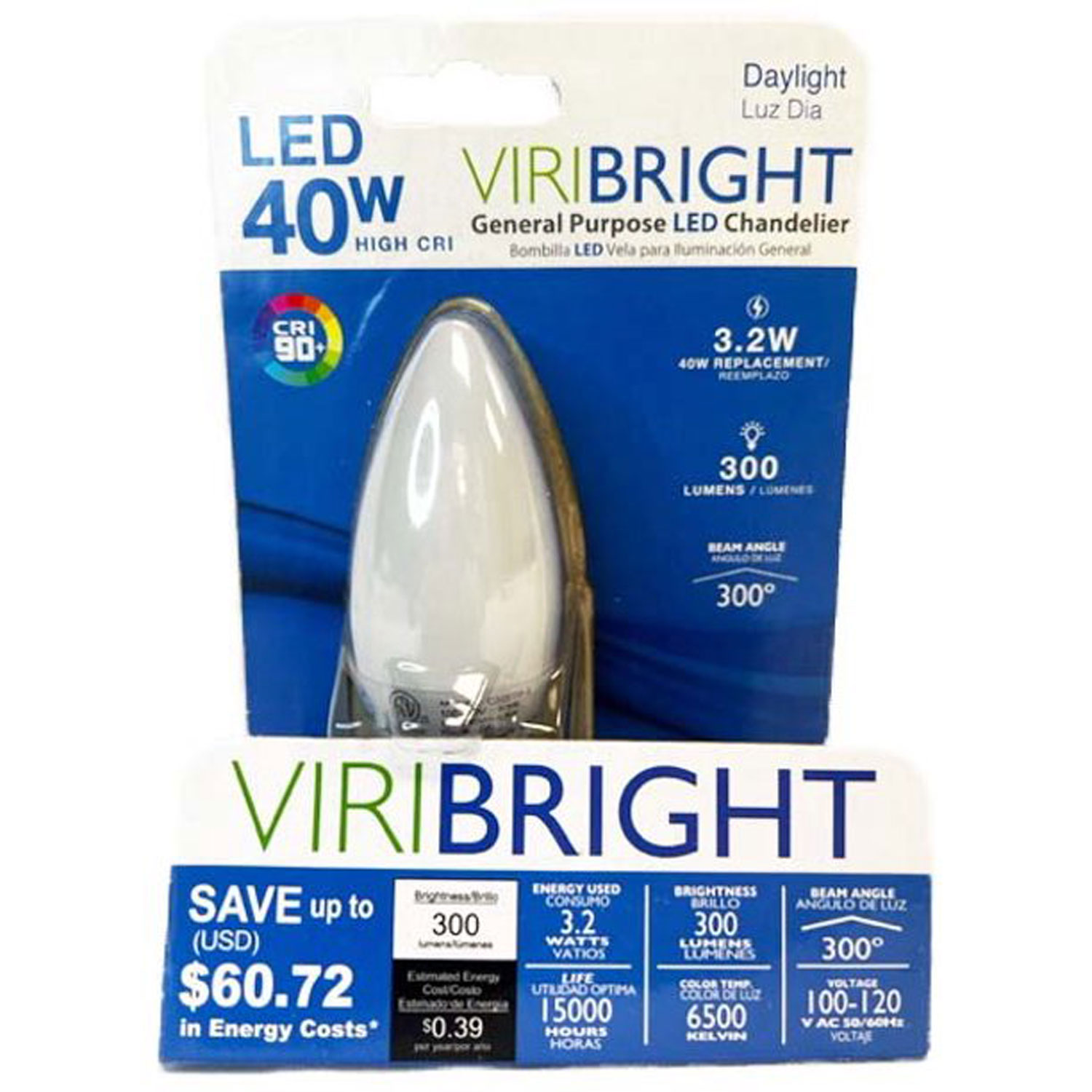 HIGH CRI+ B11 CHANDELIER, 6500K